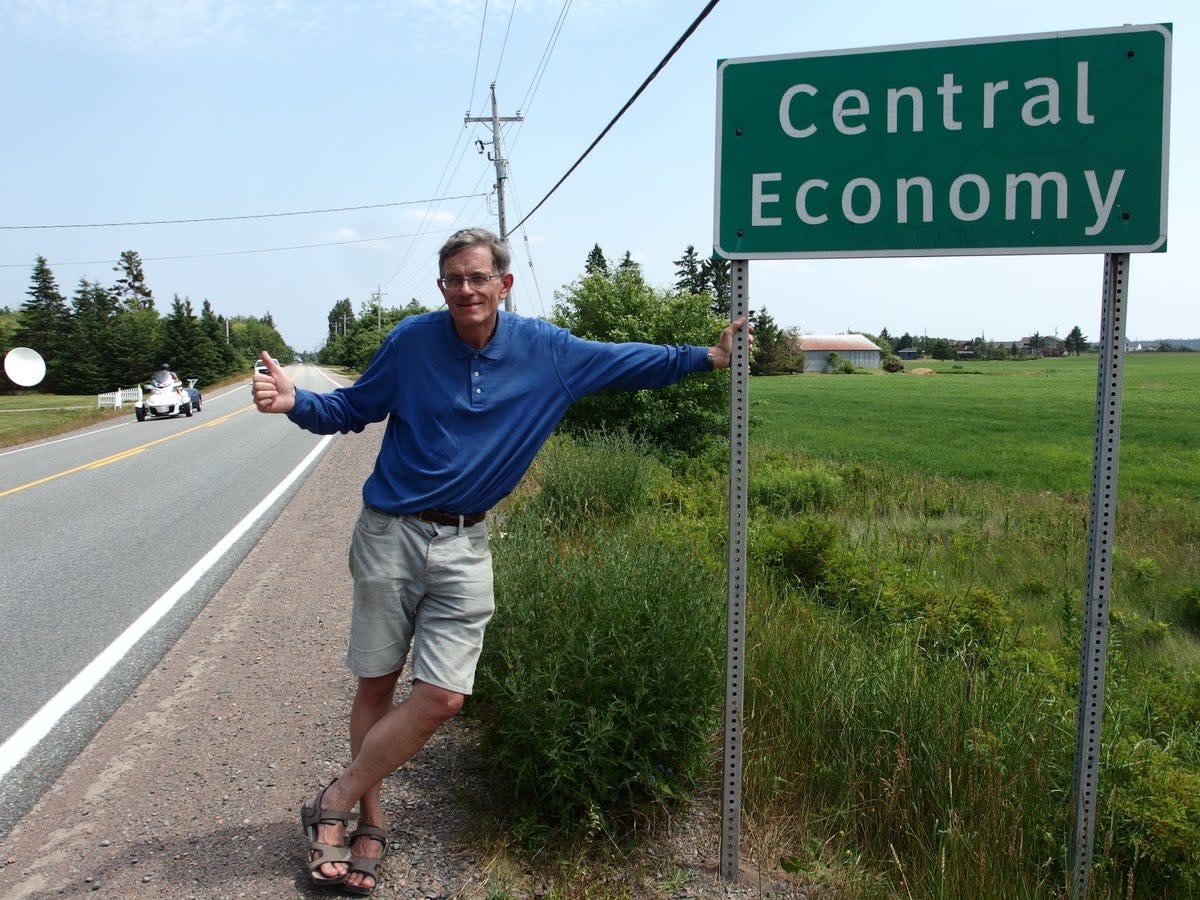 Dodgy character? Hitchhiking is the oldest form of car sharing, but is an increasingly minority sport  (Simon Calder)