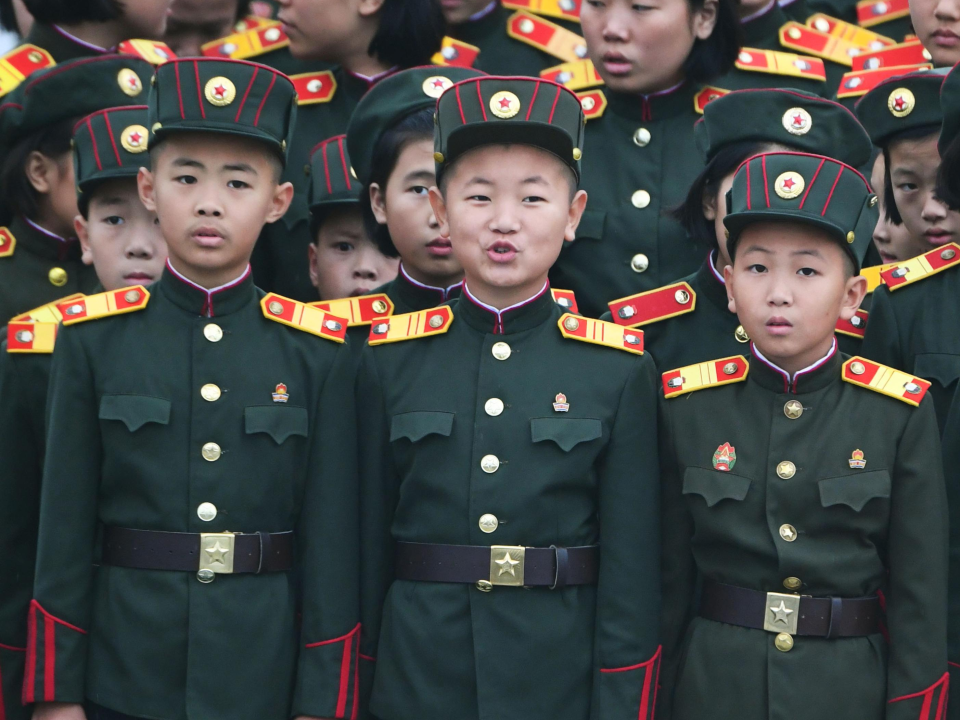 North Korea children
