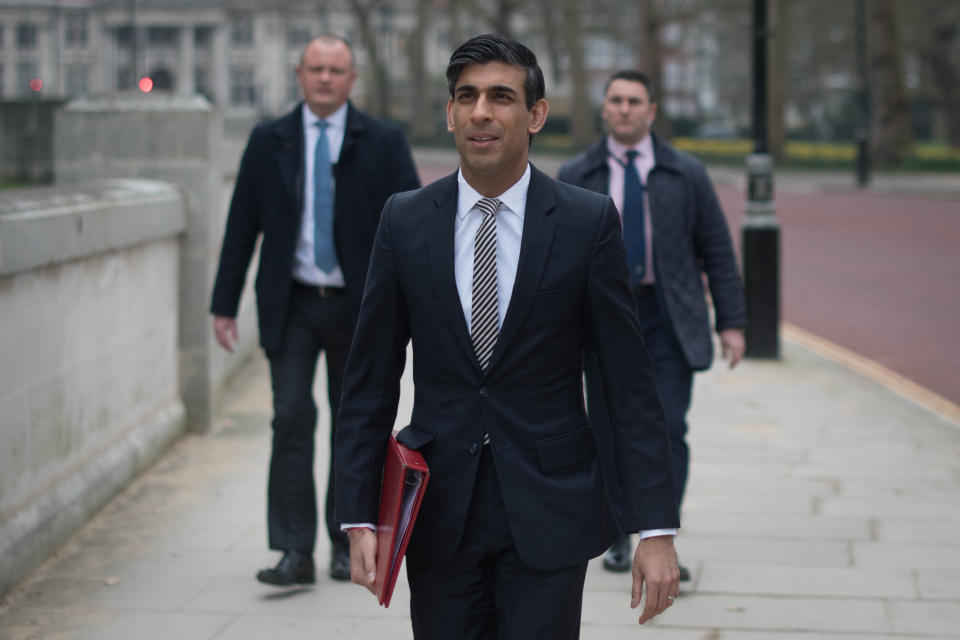 Chancellor of the exchequer, Rishi Sunak. Photo: Stefan Rousseau/PA via Getty Images