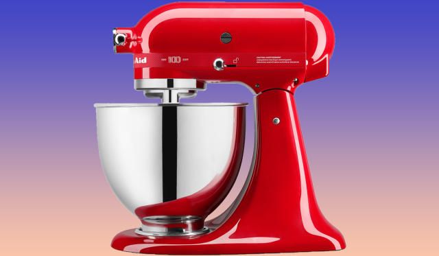 KitchenAid Commercial/Residential Cotton Cover in the Stand Mixer