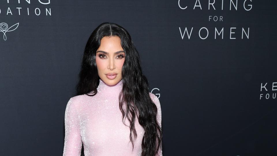 new york, new york september 12 kim kardashian attends the kering foundation second annual caring for women dinner at the pool on september 12, 2023 in new york city photo by paul morigigetty images for kering