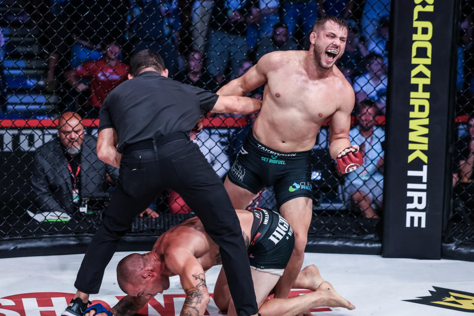 Logan Storley def. Brennan Ward | Bellator 298