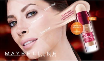 Christy Turlington's Maybelline ad has also been pulled for portraying unrealistic results. 