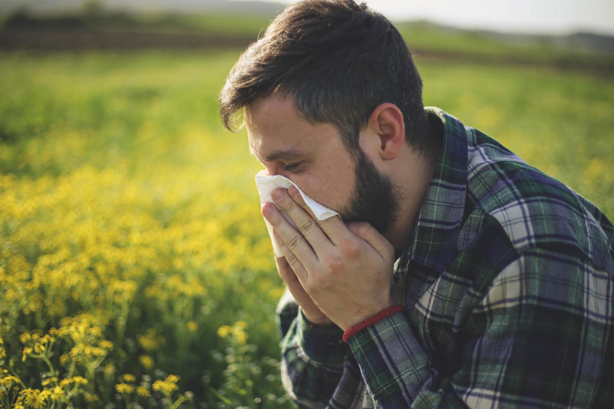 Thunder fever is a more extreme form of hay fever. (Getty/stock photo)