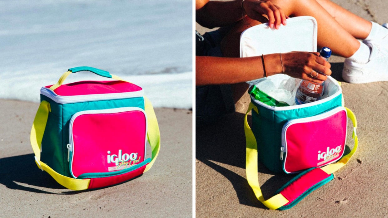  Igloo 90s Retro Collection Square Lunch Box Cooler