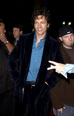 Stephan Jenkins and Fred Durst at the Westwood premiere of Warner Brothers' Rock Star