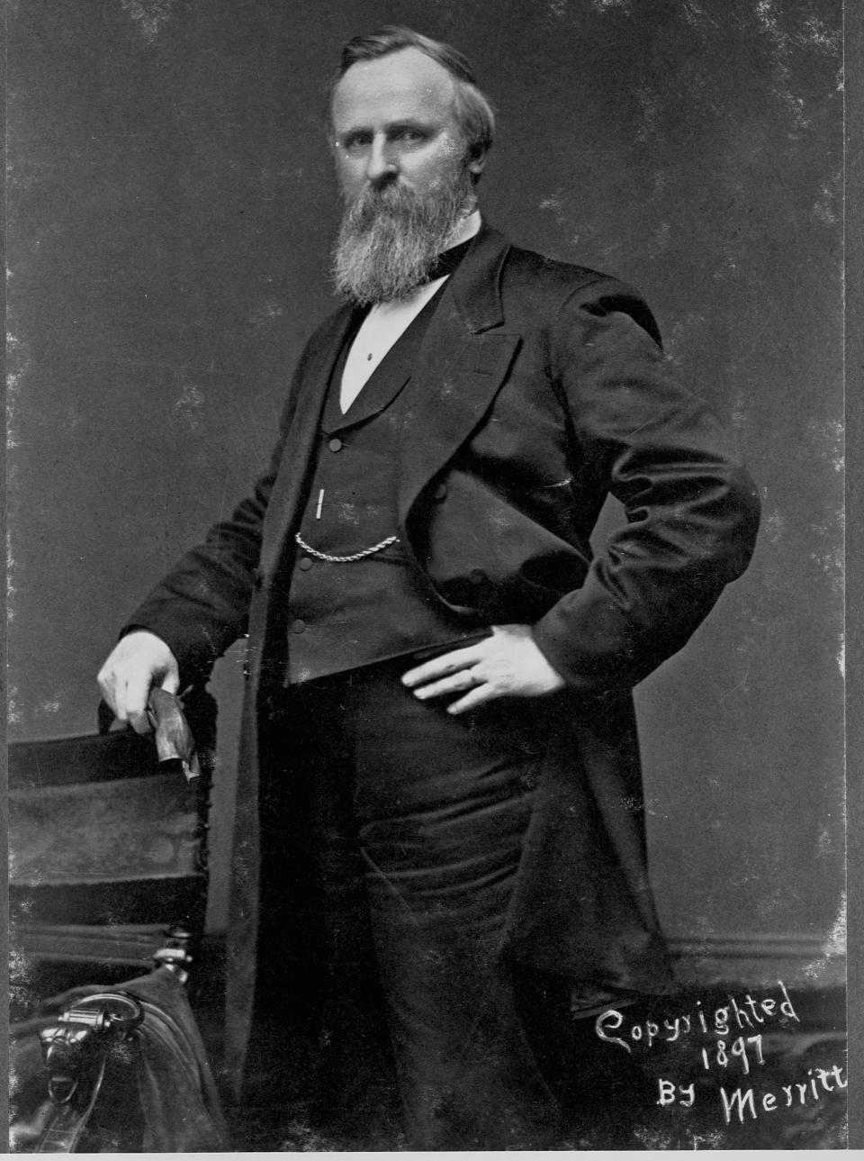 Rutherford B. Hayes, el decimonoveno presidente de EEUU. (Photo by Merritt/Library of Congress/Corbis/VCG via Getty Images)