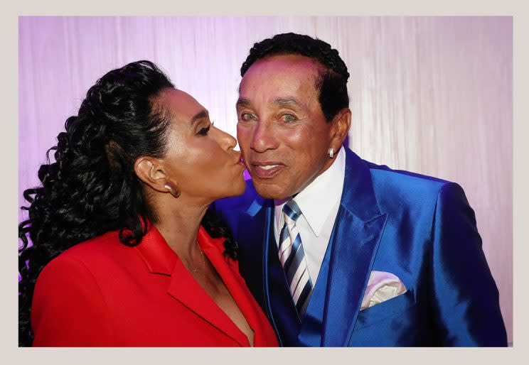 Frances Glandney Robinson and Smokey Robinson