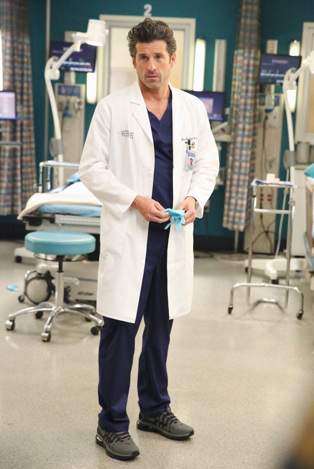 Patrick Dempsey on “Grey’s Anatomy.”