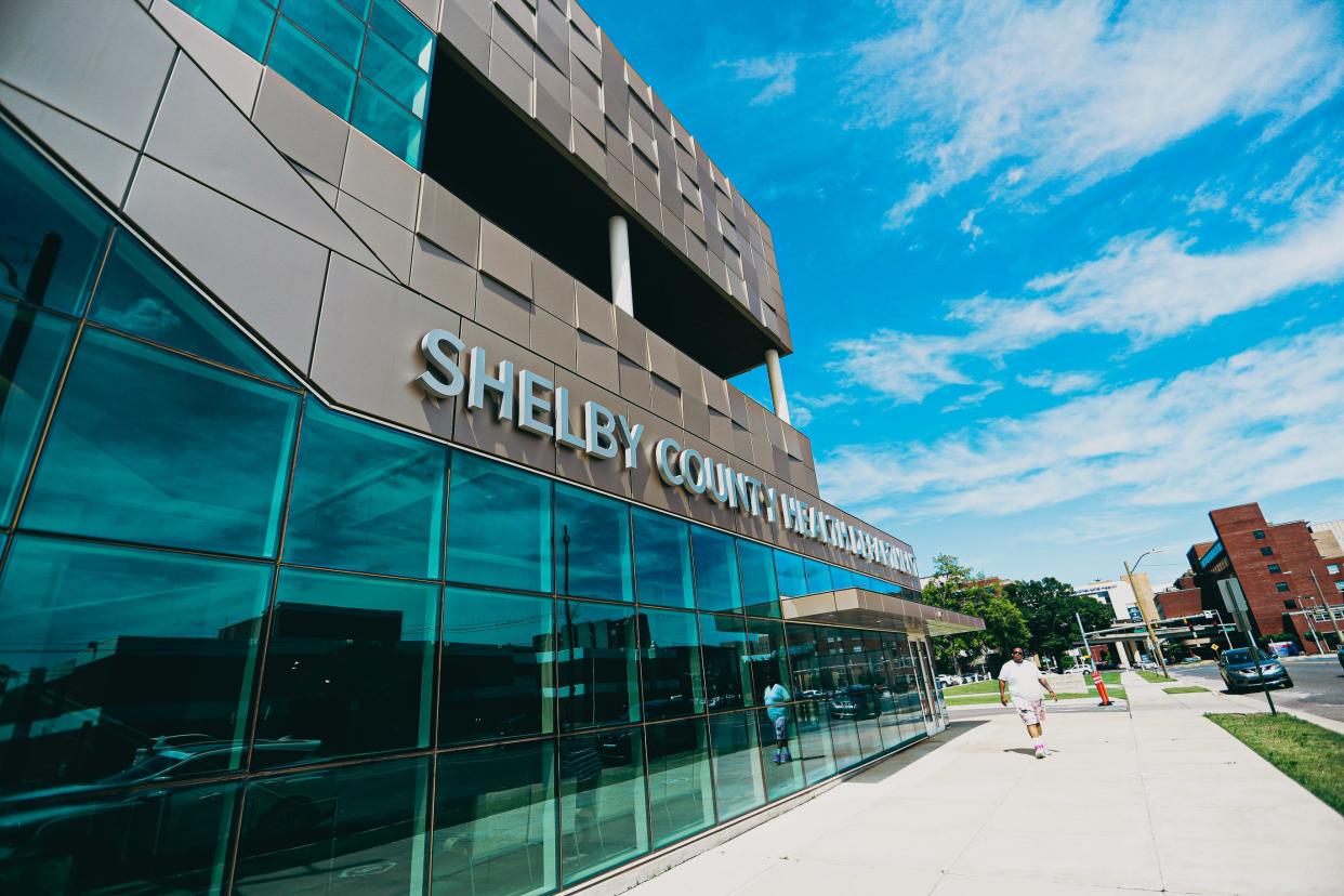 The exterior of the Shelby County Health Department can be seen on Thursday, May 23, 2024 at 814 Jefferson Avenue in Memphis, Tenn.