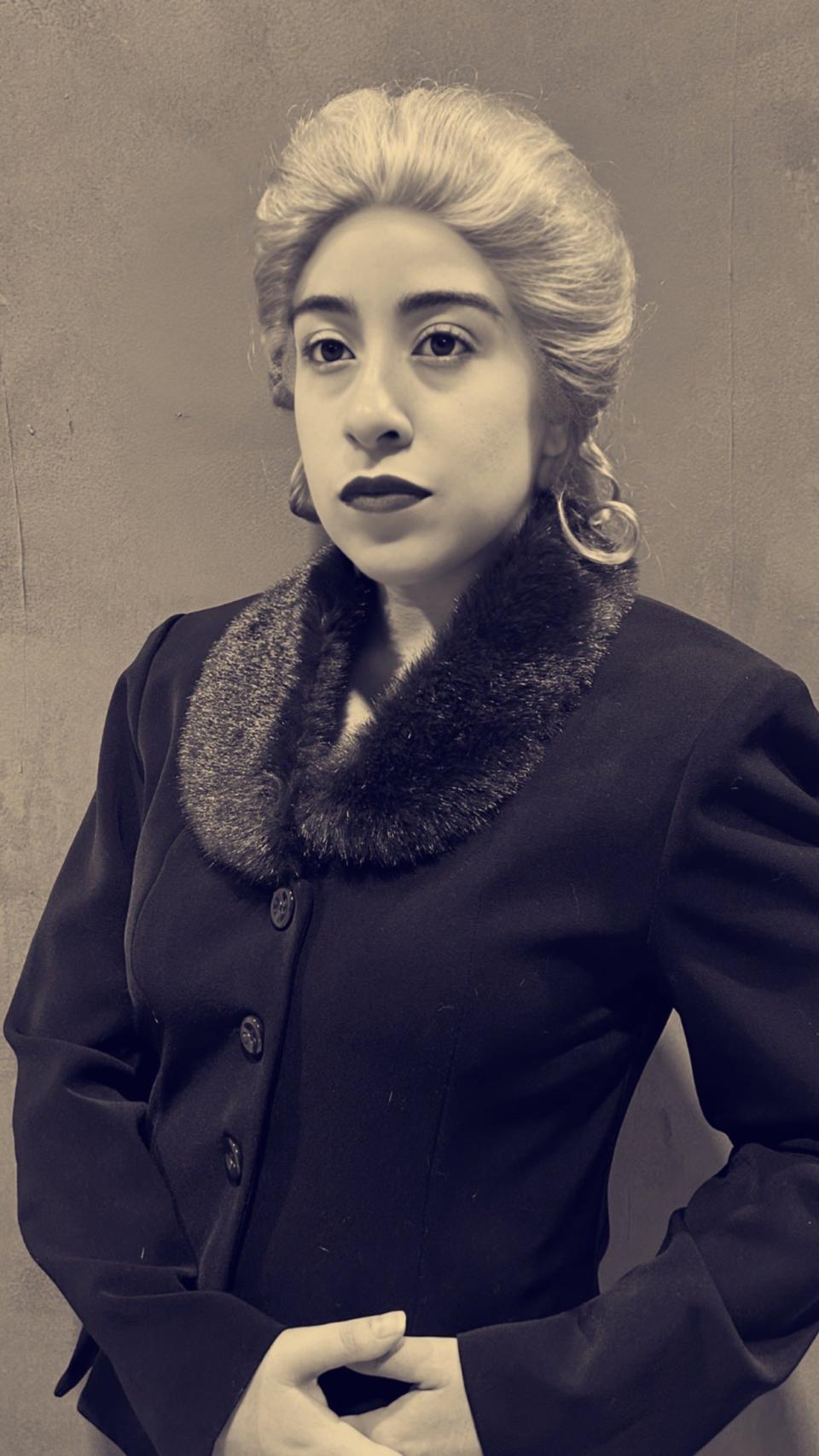 Carline Vidal plays "Evita" in the musical "Evita," on stage at the Henegar Center through Feb. 5, 2023. Visit henegarcenter.com.