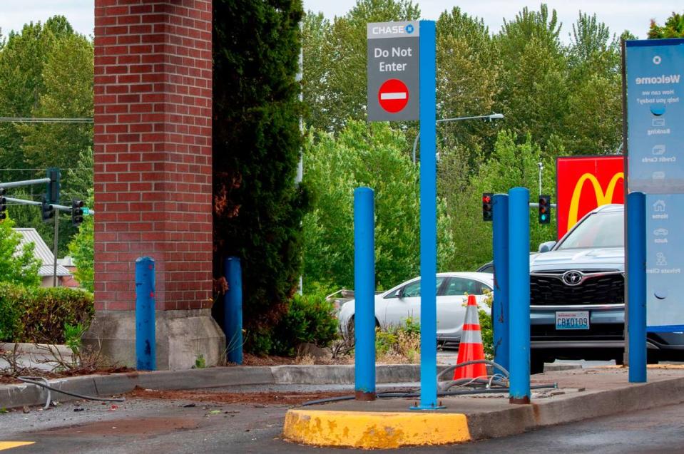 On the morning of Tuesday, June 28, 2022, people attempted to steal an ATM machine from the Chase Bank branch located near the 2900 block of state Route 410 in Bonney Lake, Wash.