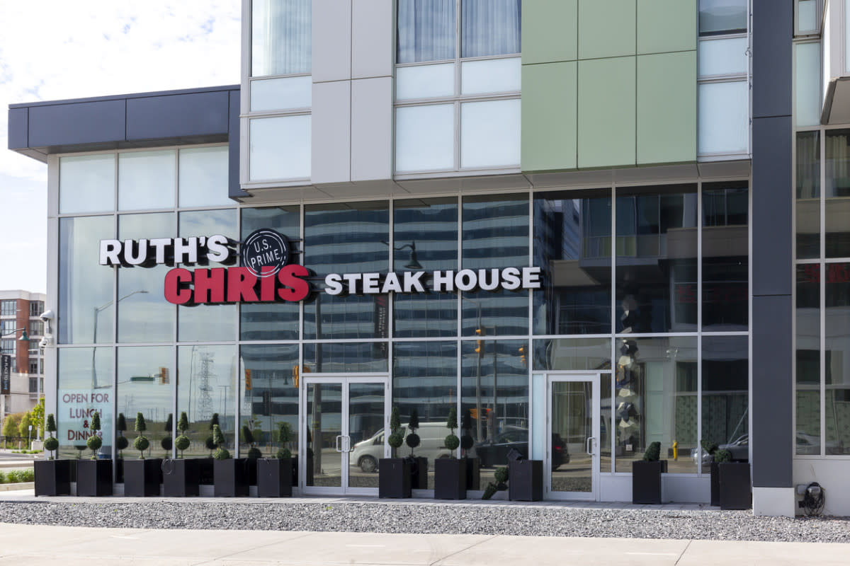 Ruth's Chris Steak House<p>iStock</p>