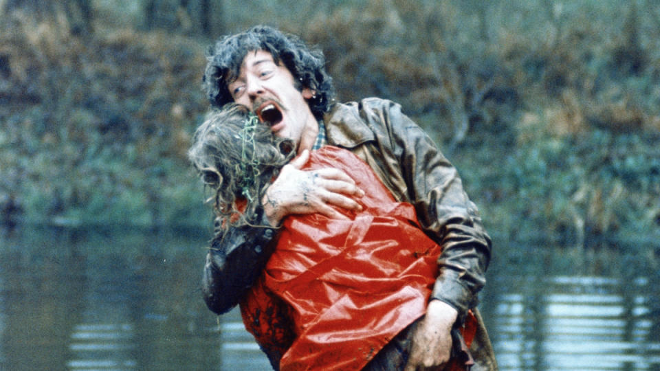 Donald Sutherland portrays a father grieving the loss of his daughter in Nicolas Roeg's classic 'Don't Look Now'. (Credit: Studiocanal)