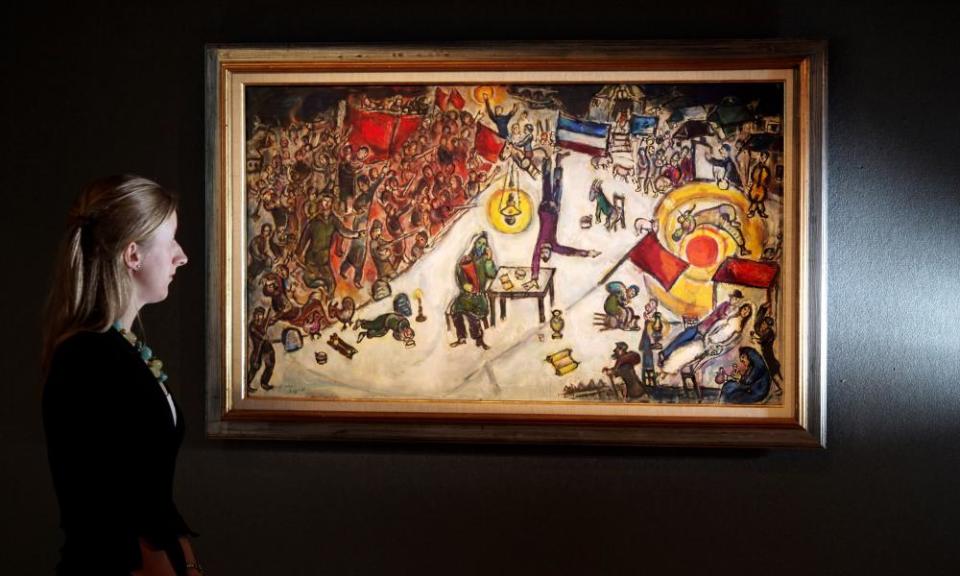 Marc Chagall’s La Revolution