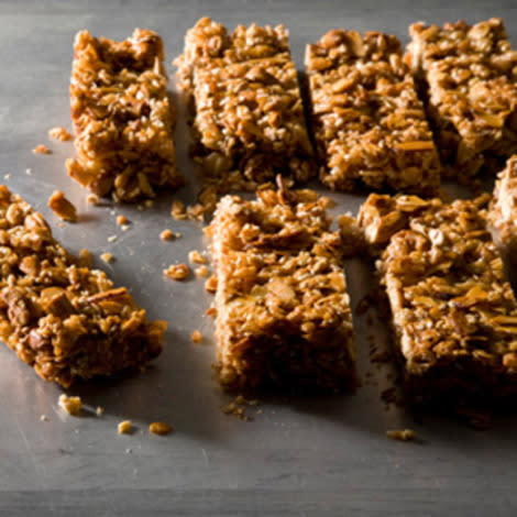 Chewy Nut and Cereal Bars. Photo by Stephanie Foley