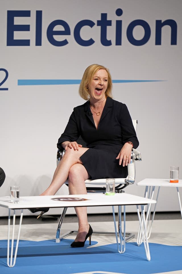 Liz Truss during a hustings event in Darlington, County Durham, as part of the campaign to be leader of the Conservative Party and the next prime minister