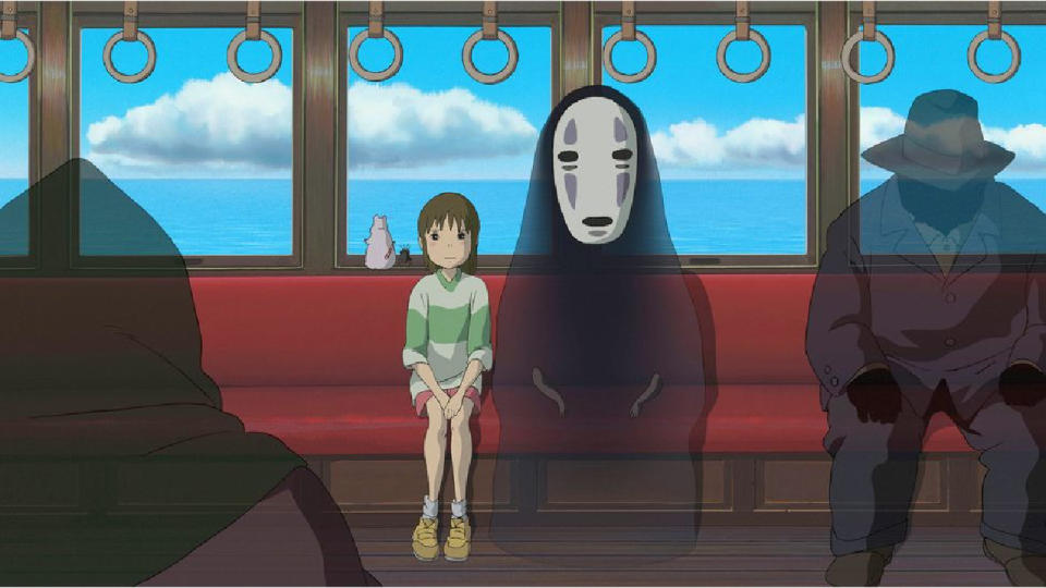 Chihiro in Spirited Away.