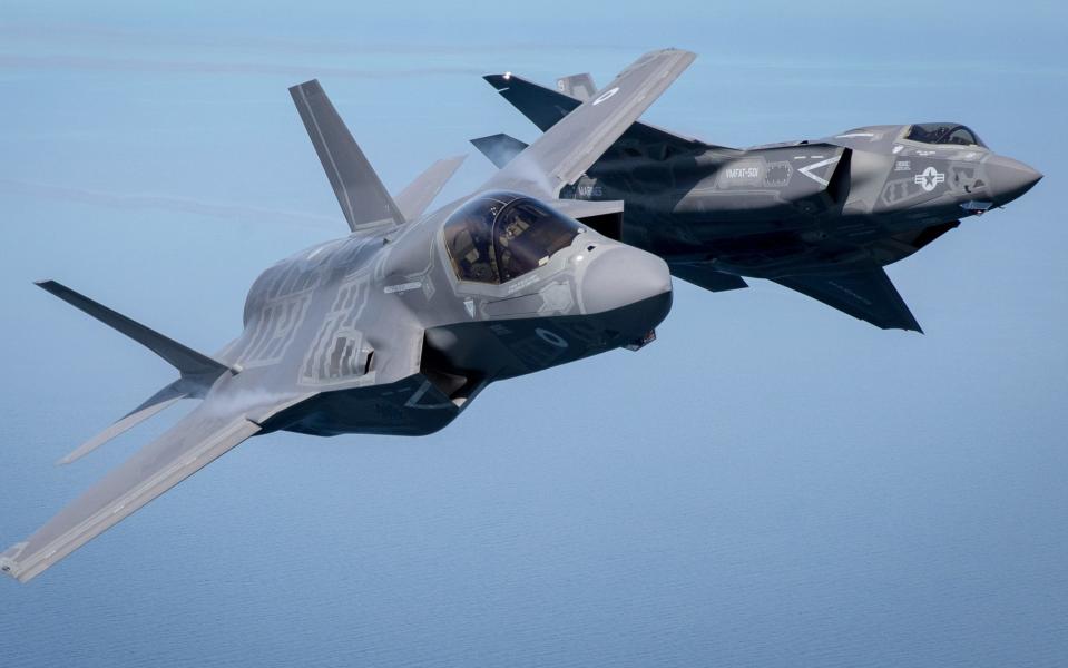 Modern aircraft such as the F-35B rely increasingly on networked electronics that could potentially be hacked. - 2016 Getty Images