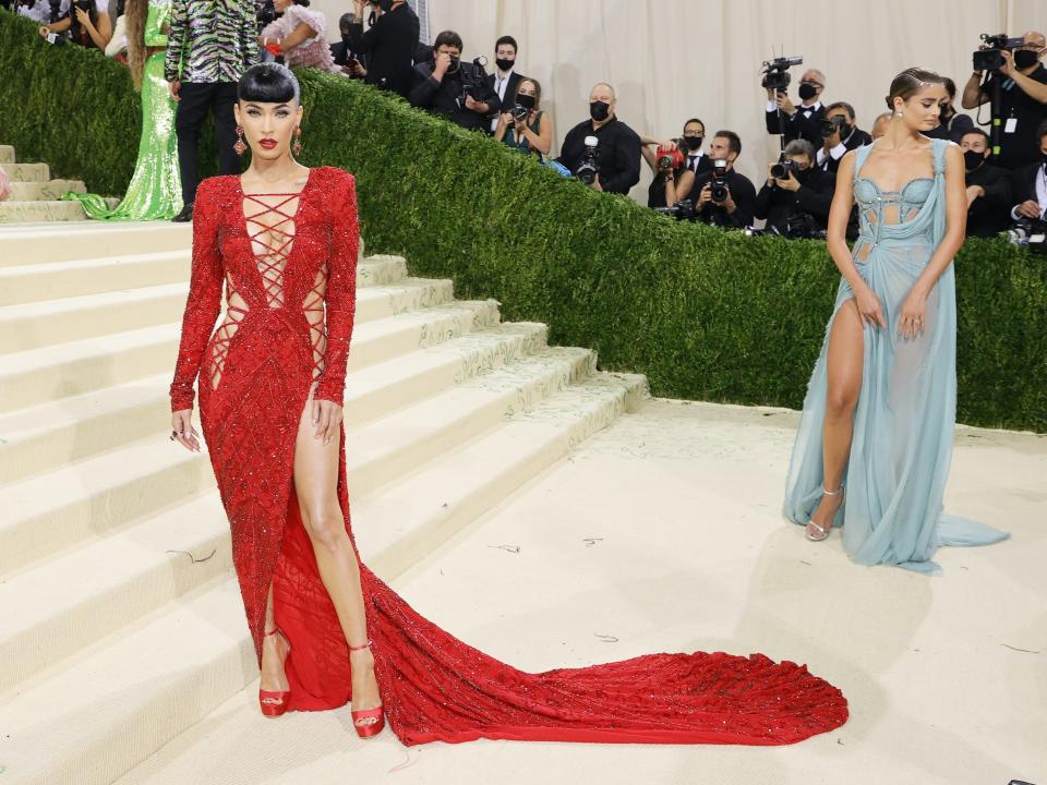 Megan Fox at the 2021 Met Gala.