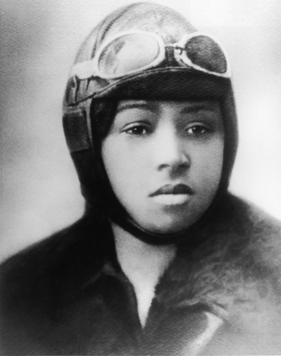 <a href="http://www.biography.com/people/bessie-coleman-36928" target="_blank">Coleman</a> became the first black woman to earn a pilot's license and the first black woman to stage a public flight in the United States. She specialized in stunt flying and parachuting and remains a pioneer for women in aviation.
