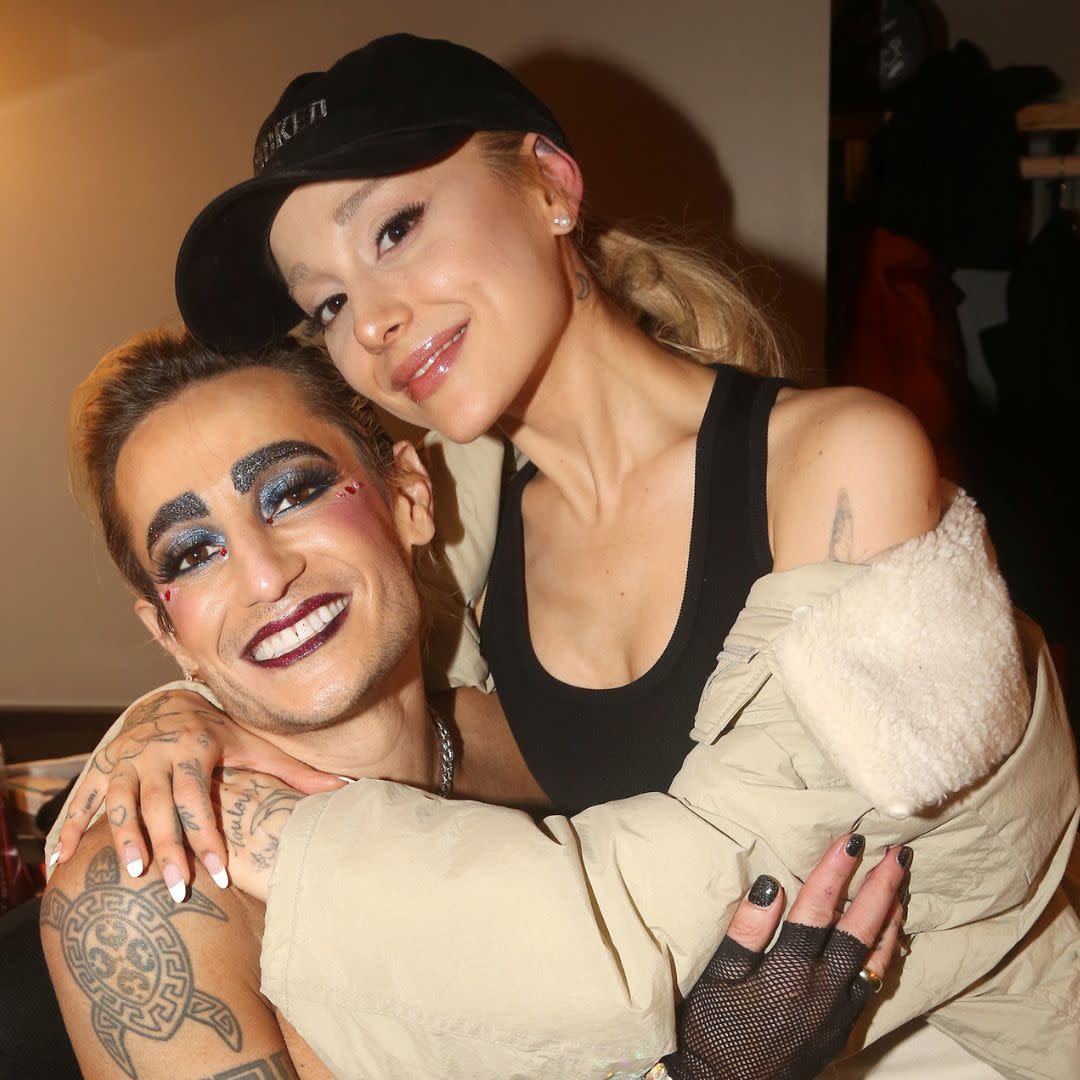  Ariana Grande and Frankie Grande. 