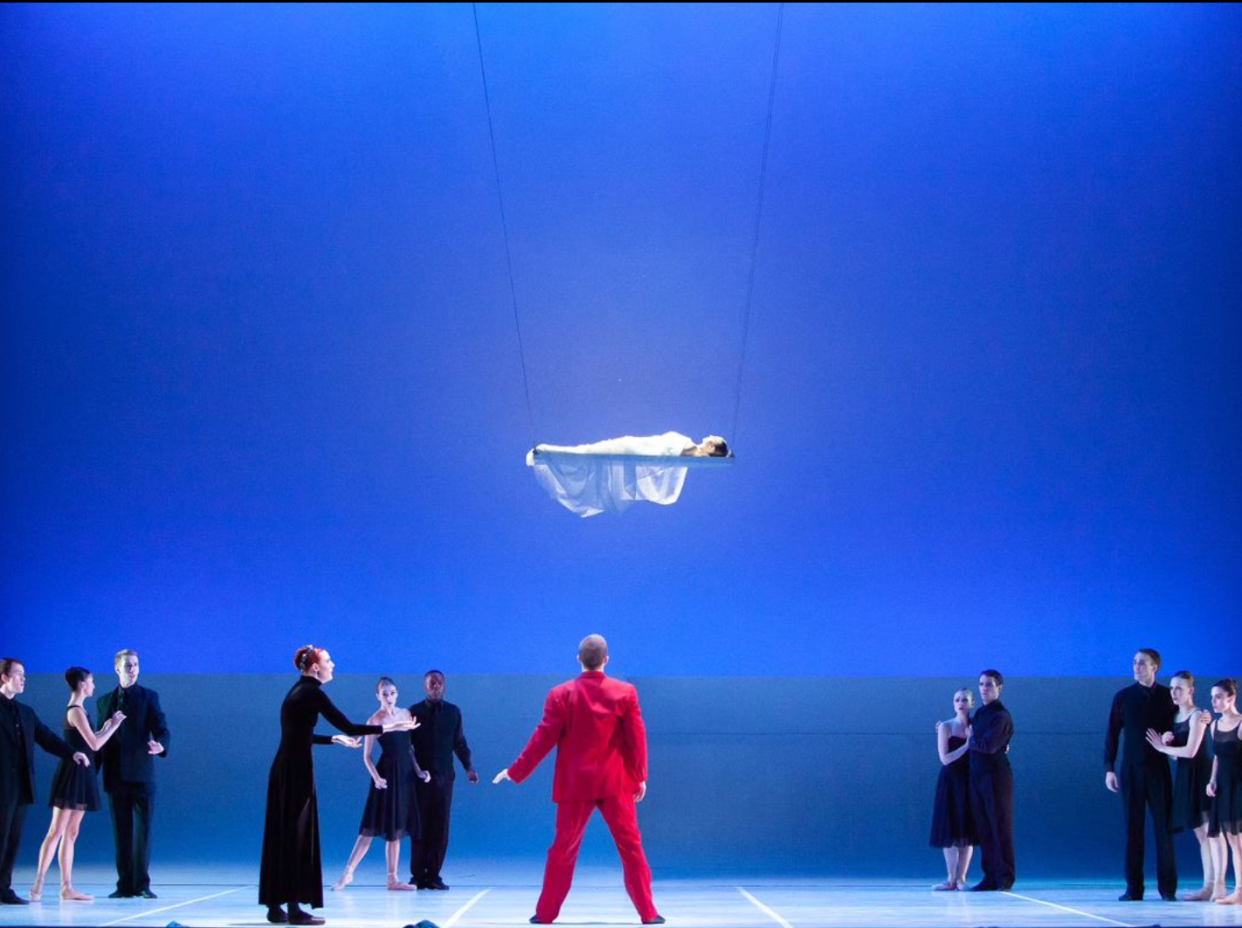 Ophelia's levitating body is part of a stunning scene in Stephen Mills' "Hamlet." Ballet Austin brings it back Sept. 15-17.