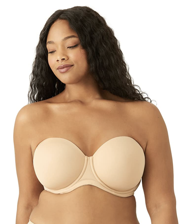 Mechanic crawl equilibrium plus size strapless bra with support biology  puppy Monarchy