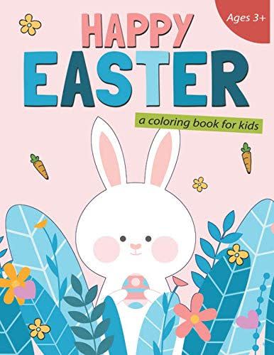 Happy Easter: A Coloring Book for Kids