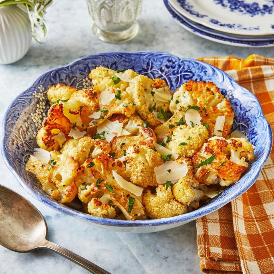 easter side dishes roasted cauliflower