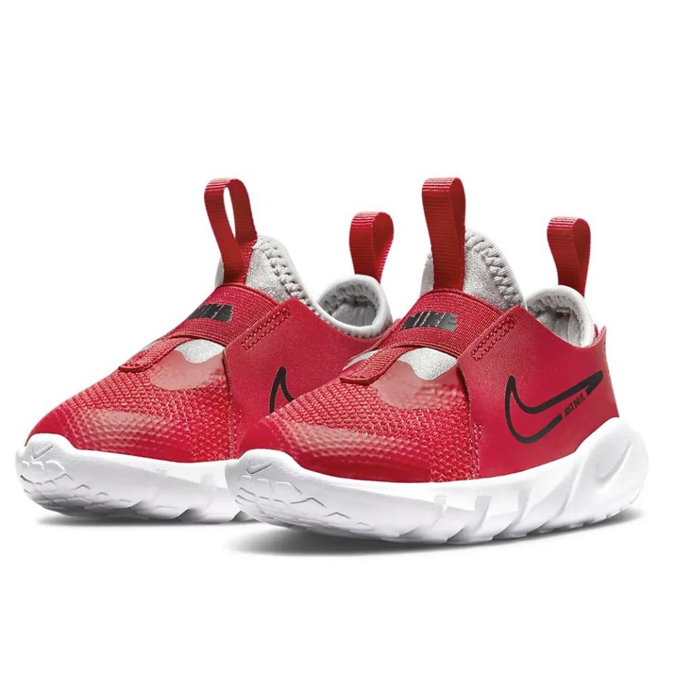 <p><a href="https://go.redirectingat.com?id=74968X1596630&url=https%3A%2F%2Fwww.nike.com%2Ft%2Fflex-runner-2-baby-toddler-shoes-3P1w0c%2FDJ6039-607&sref=https%3A%2F%2Fwww.bestproducts.com%2Fparenting%2Fg37406747%2Fbaby-walking-shoes%2F" rel="nofollow noopener" target="_blank" data-ylk="slk:Shop Now;elm:context_link;itc:0;sec:content-canvas" class="link ">Shop Now</a></p><p>Flex Runner 2 Baby/Toddler Easy On/Off Shoes</p><p>nike.com</p><p>$33.97</p>