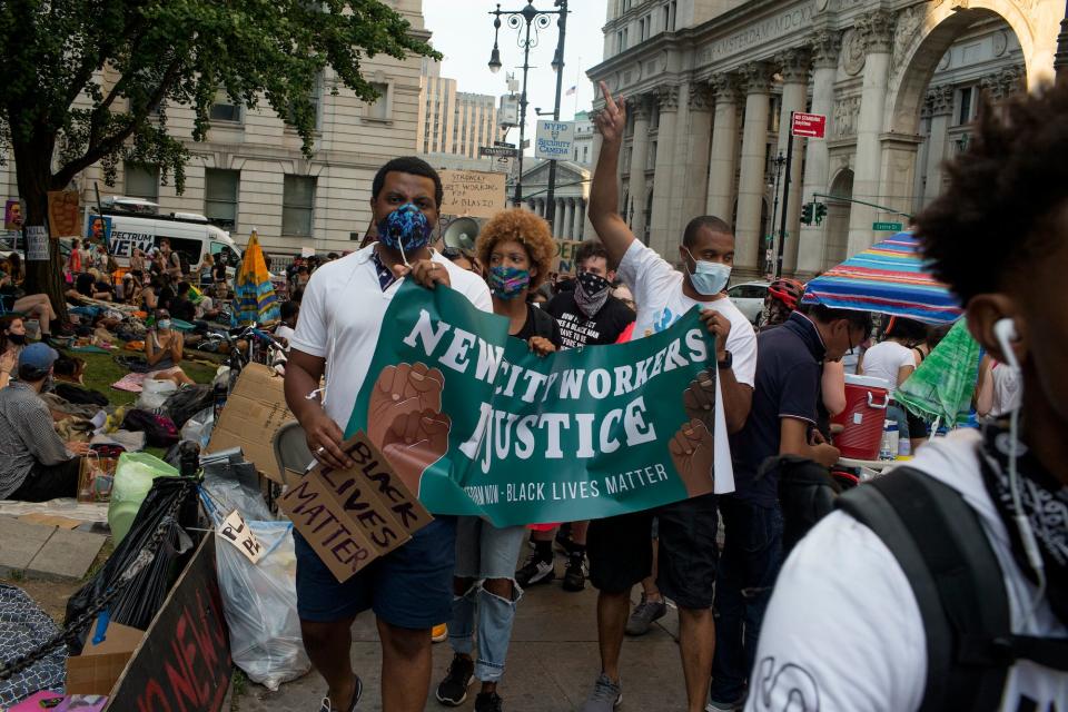 city hall park occupation nyc