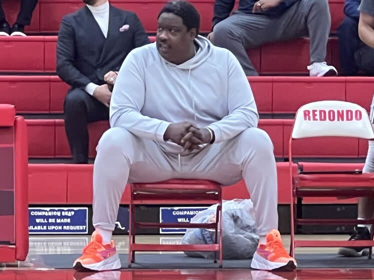 Beverly Hills basketball coach Jarvis Turner