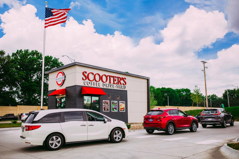 Scooter's Coffee, a 630-square-foot coffee kiosk concept, is approaching 400 locations across the United States with hundreds more on the way. At least five new locations are planned in and around Pensacola.