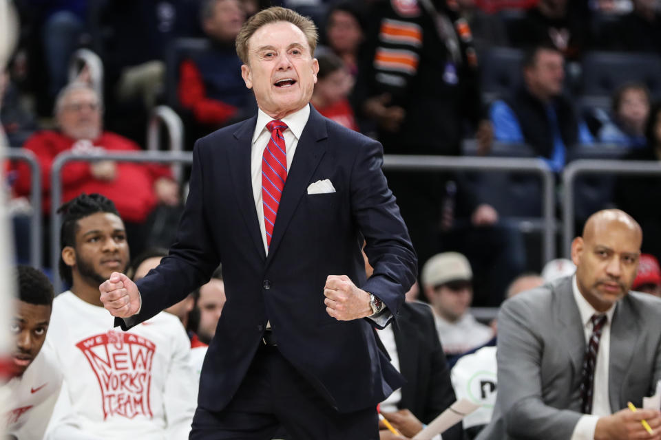 Rick Pitino’s first season at St. John’s isn’t done yet, but he sounds completely over it