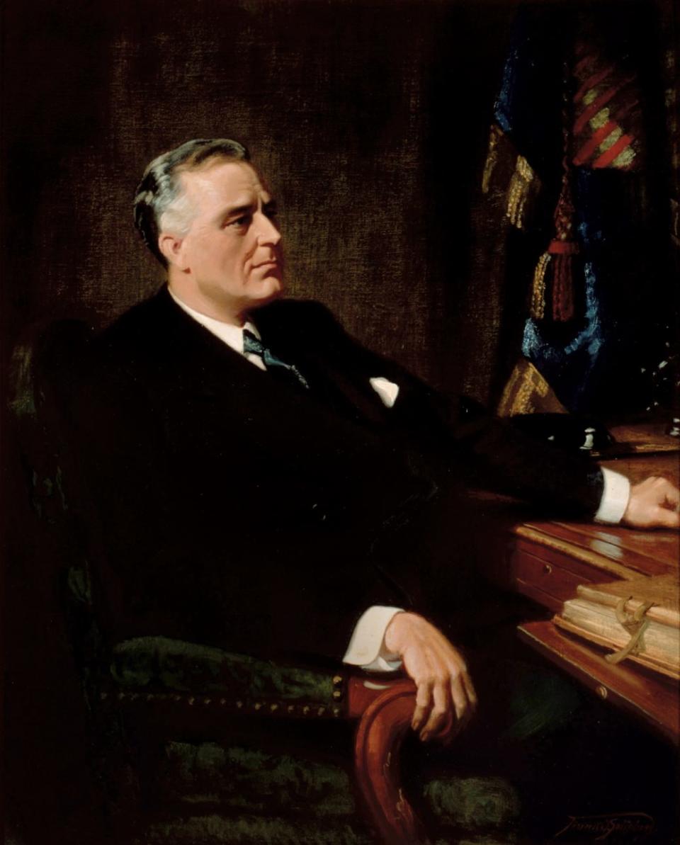 Franklin D. Roosevelt Presidential Portrait