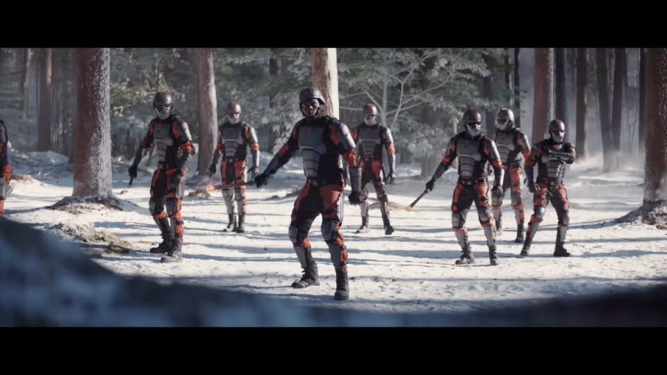 The TVA in the Deadpool & Wolverine teaser.<p>Marvel Studios</p>