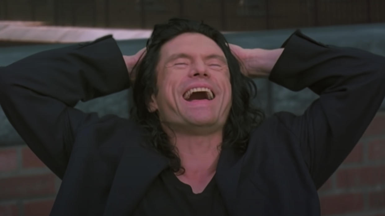 Tommy Wiseau in The Room. 