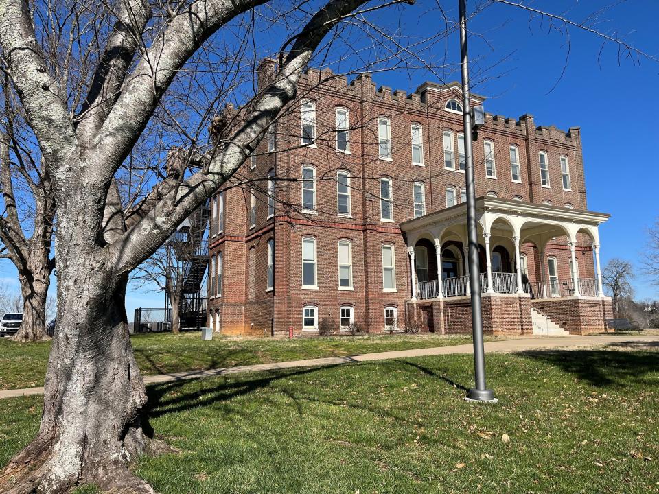 The administration building at Lakeshore Park on Feb. 20.