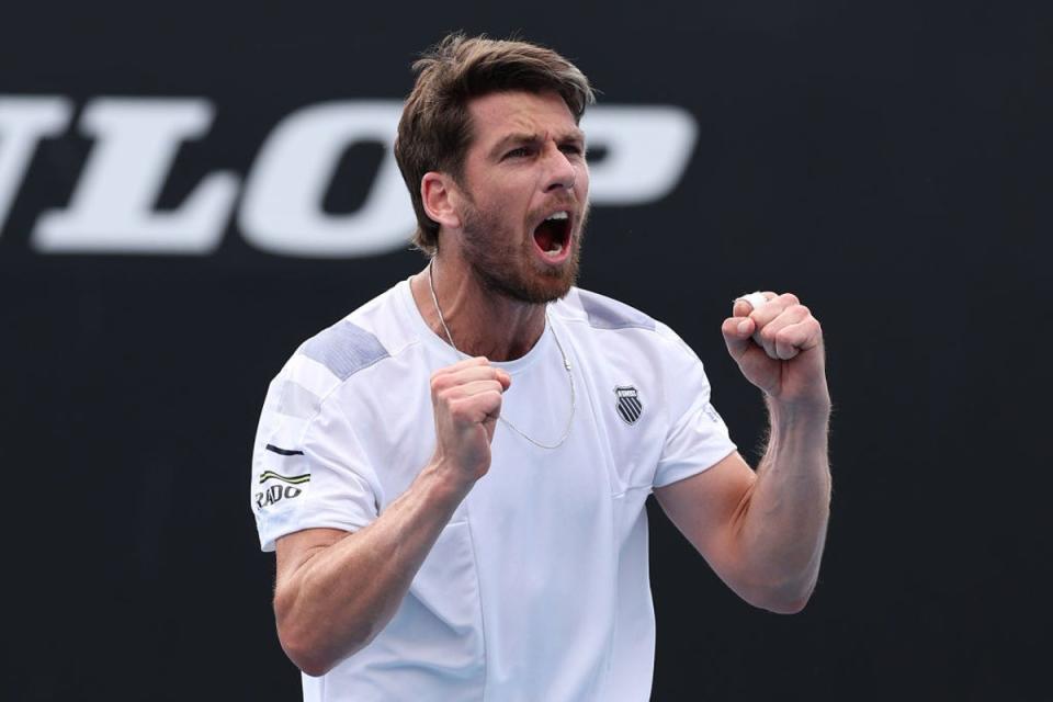 Norrie fought from two sets down for the third time in his career (Getty)