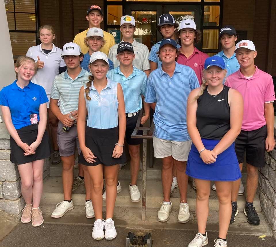The players still in contention for the 2023 Tennessean/Metro Parks Schooldays Golf Tournament championship waited out a weather delay Thursday at McCabe Course before officials postponed play due to standing water left on the course after a thunderstorm. Play is scheduled to resume Friday at 7:30 a.m.