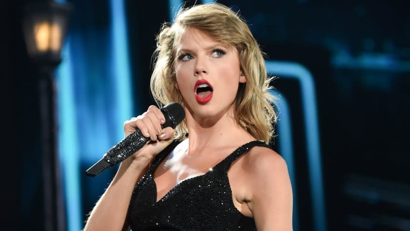 Singer Taylor Swift brings her "1989" world tour to the Staples Center.