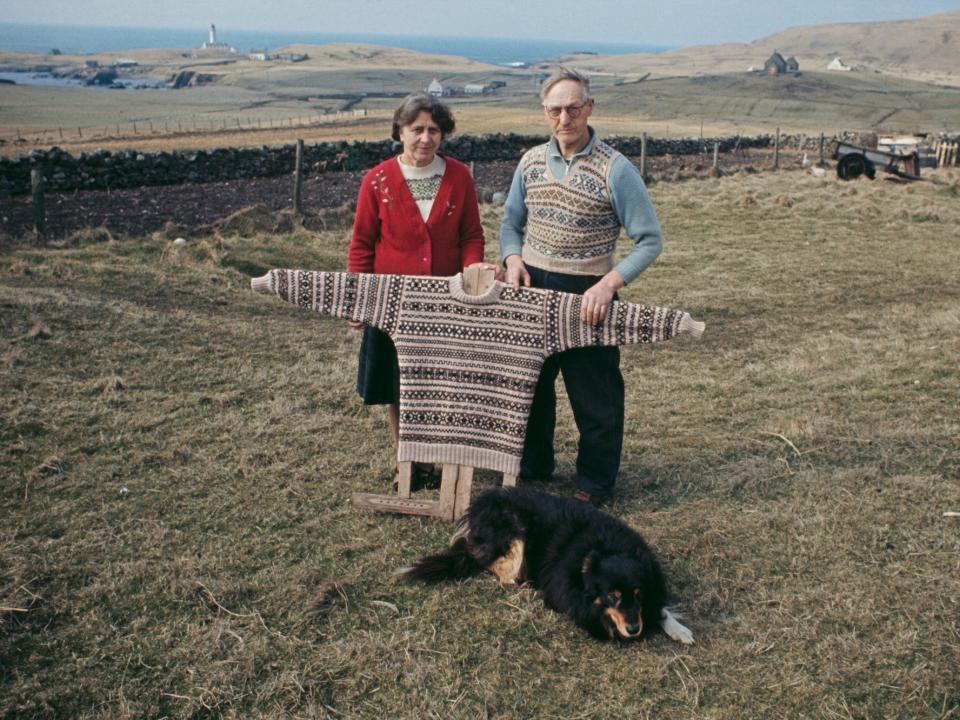 Fair Isle sweater