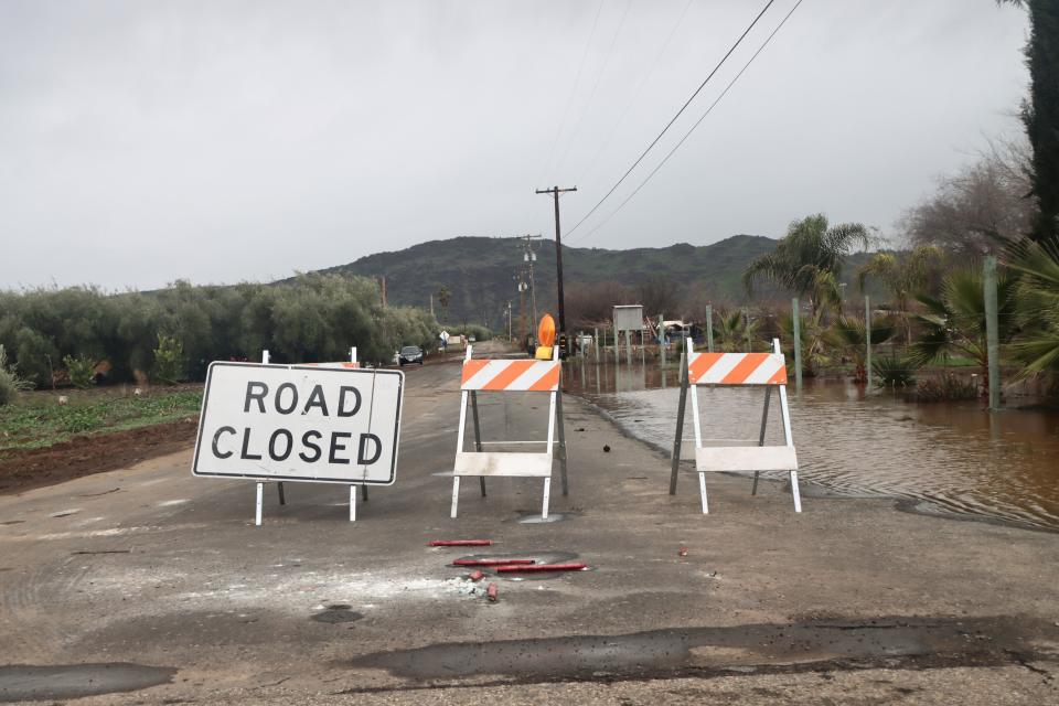 Flooding across Tulare County closed streets and power was shut down in areas of Tulare as the storm hit.