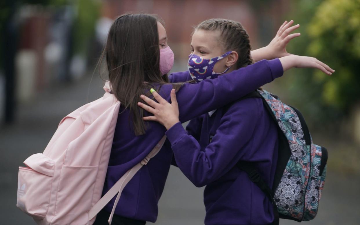 Government guidance now stipulates that masks should be worn in the classroom and anywhere indoors where it is impossible for secondary students to keep two metres apart, - PA 