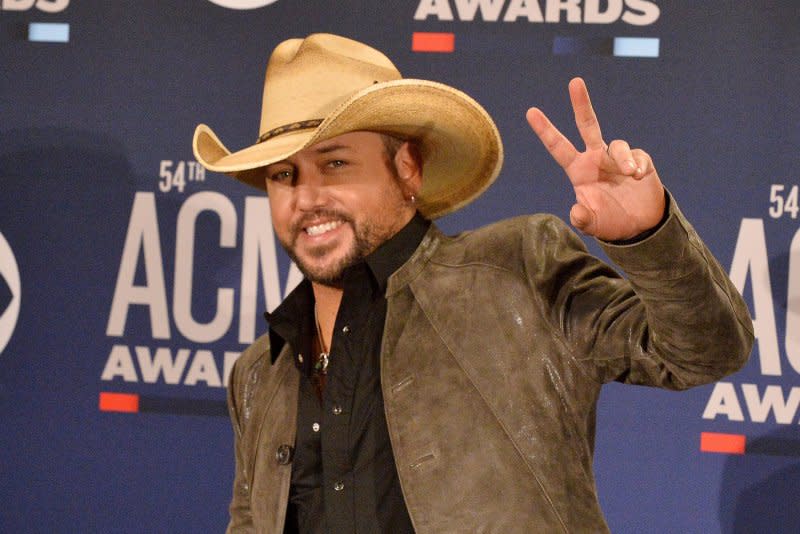 Jason Aldean attends the Academy of Country Music Awards in 2019. File Photo by Jim Ruymen/UPI