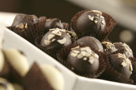 <p>At large family events, it's sometimes hard to keep track of who's allergic to what, so play it safe by avoiding common allergens. 'If it's a family-oriented event, don't bring anything with nuts that kids might be allergic to.' Eat those goodies yourself, and bring something simple instead, like caramel chocolates.</p>