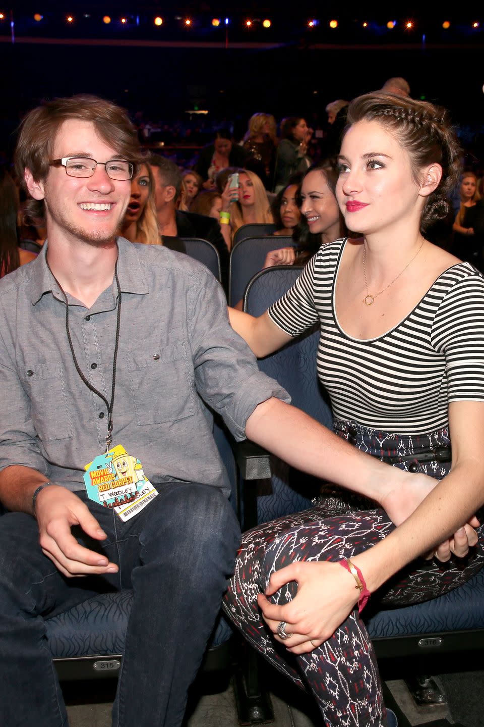 Shailene Woodley and Tanner Woodley