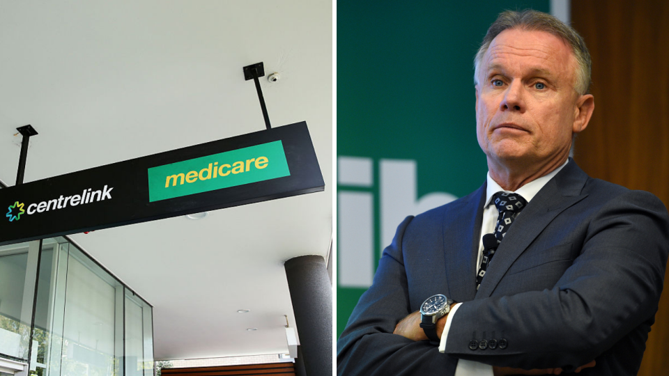 NIB managing director Mark Fitzgibbon (pictured right) has called for Medicare to be scrapped. (Source: Getty, AAP)