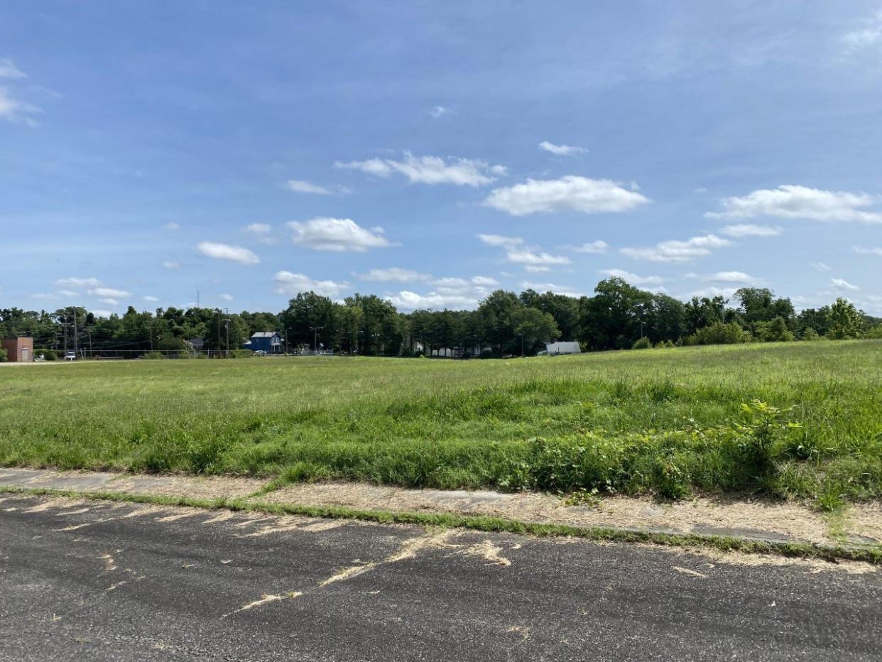 The site of the former Southside Regional Medical Center in Petersburg is shown in this photo Friday, June 25, 2021. SRMC moved from the site to its present south Petersburg location in 2003. The building was torn down six years later.